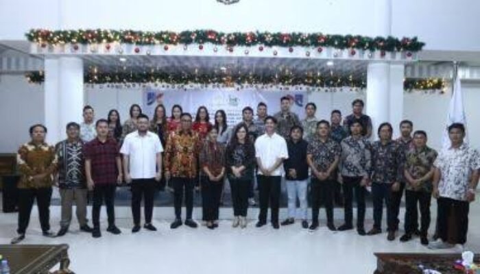 Lantik Pengurus HIPMI Tomohon, Wawali Sendy Rumajar: Anak Muda Harus Jadi Motor Pembangunan Daerah