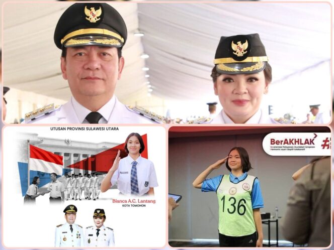 
					Terpilih Paskibraka Nasional Tahun 2025, Caroll-Sendy Apresiasi Pencapaian Bianca Lantang