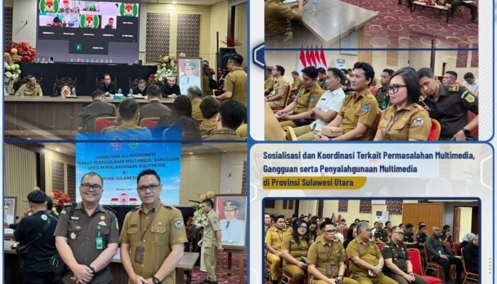Diskominfo Tomohon Perkuat Sinergi dengan Kejaksaan dan Pemprov Sulut, Cegah Penyalahgunaan Media Digital