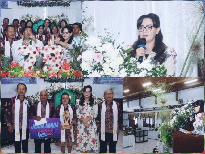 
					Wawali Sendy Ajak Jemaat GMIM Bait-Lahim Talete Satu Perkuat Iman, Topang TIFF 2025