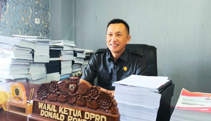 Beras Bantuan Pemerintah Disalurkan, Wakil Ketua DPRD Tomohon Harap Penyaluran Tepat Sasaran dan Sesuai Database
