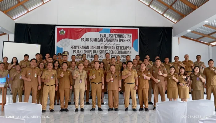 Wajibkan Lurah di Tomohon Capai 75 Persen Target PBB-P2
