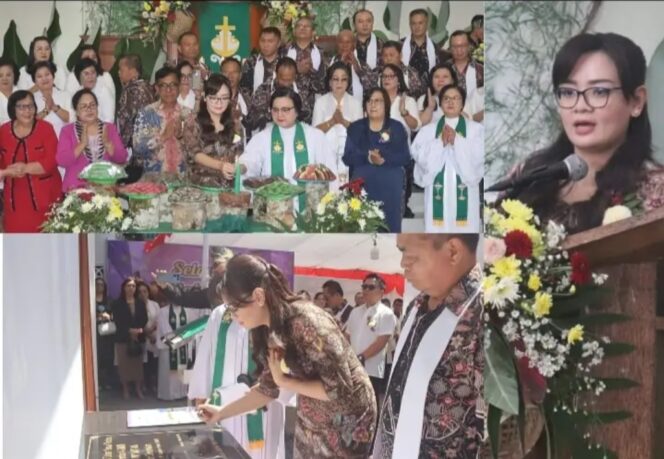 
					Wawali Sendy Ajak Jemaat Berperan dalam Membangun Kota Tomohon