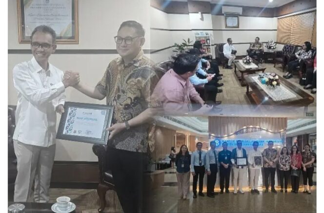 
					Kolaborasi di TIFF 2025, Pemkot Tomohon Serahkan Piagam Penghargaan pada BI Sulut