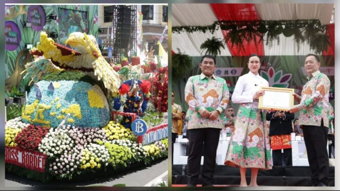 
					30 Float dan Lima Negara Sahabat Ramaikan Tournament of Flowers 2025