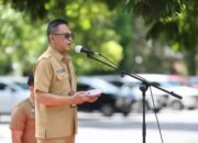 Sekdakot Edwin Roring Pimpin Apel Kerja Awal Bulan di Pemkot Tomohon