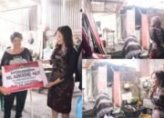 Ringankan Beban Korban Kebakaran, Sendy Rumajar Serahkan Bantuan Pemkot Tomohon untuk Warga Terdampak