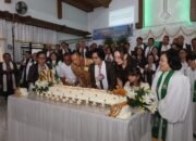 Di Ibadah Syukur HUT ke 80 GMIM Bait Lahim Talete Satu, Wawali Sendy Rumajar Ajak Jemaat Perkuat Warisan Iman