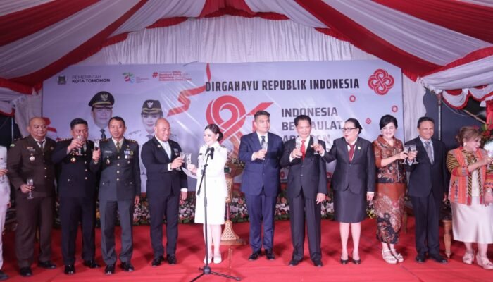 Malam Toast Kenegaraan, Wawali Sendy Rumajar Ajak Perkuat Semangat Baku Baku Bae dan Gotong Royong Menuju Indonesia Emas 2045