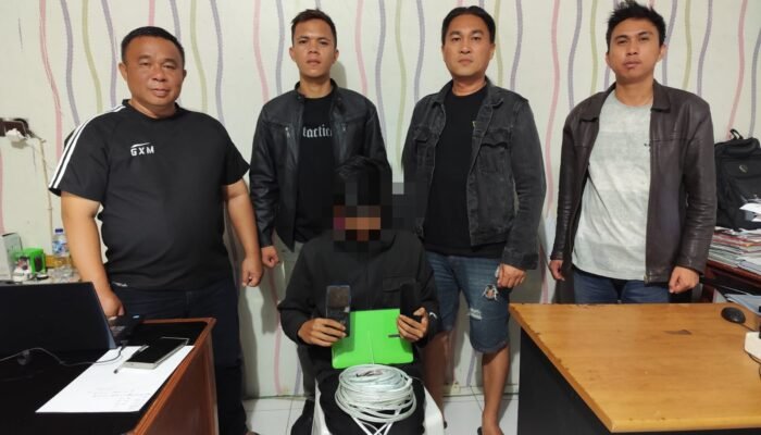 Hanya Satu Jam, Gerak Cepat Tim Opsnal Polsek Tomteng Ungkap Kasus Pencurian